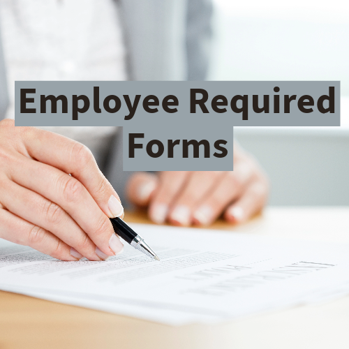 Employee Required Forms.